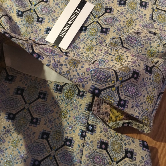 ASOS Mini Dress with Top overlay NWT XS - Picture 3 of 7